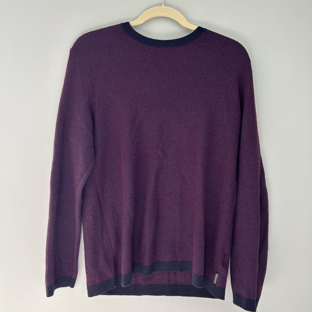 Calvin Klein European Yarn Sweater Sz L